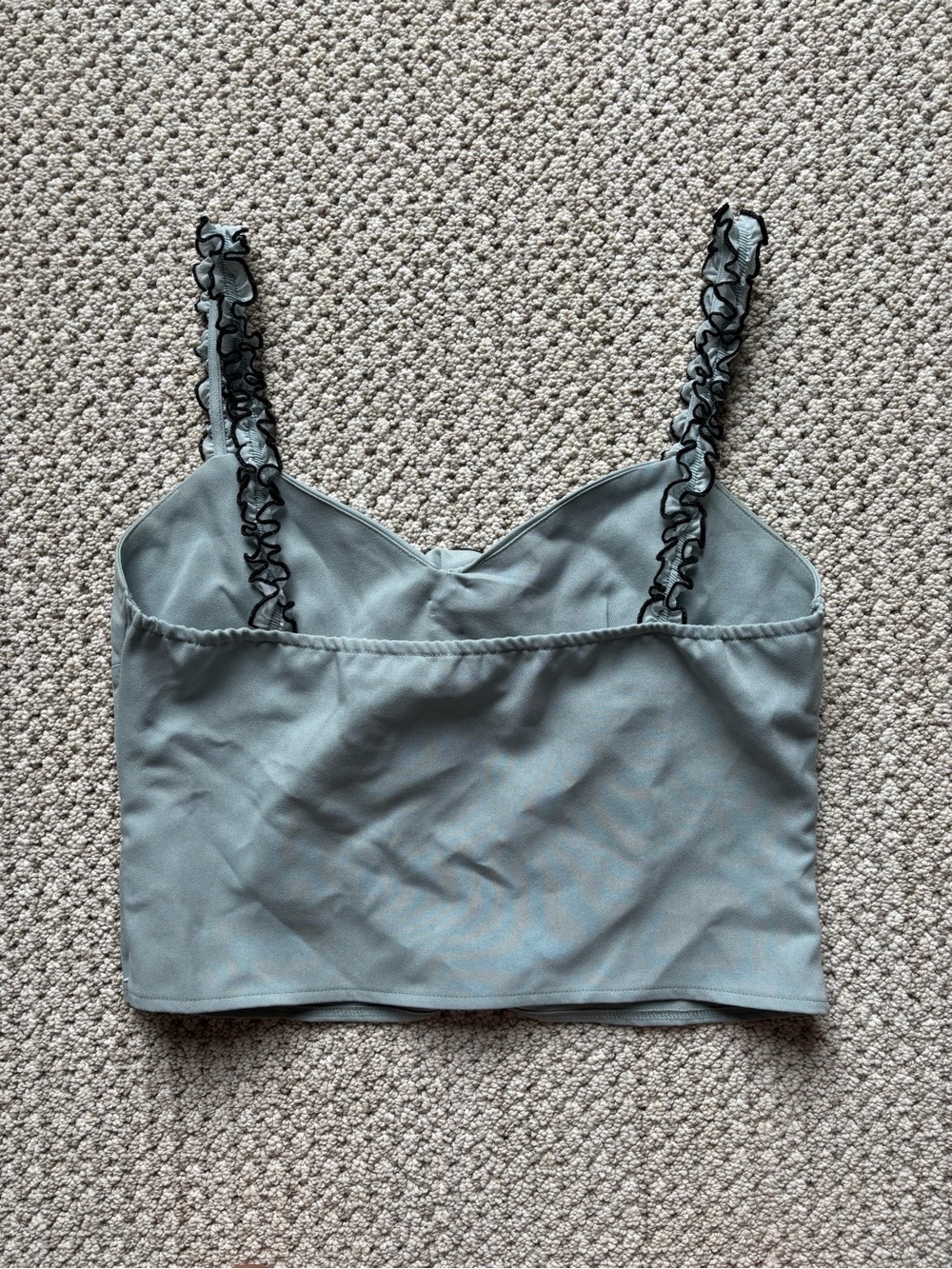 MOTEL ROCKS Ruffle Rose Cami Top - Picture 3 of 3